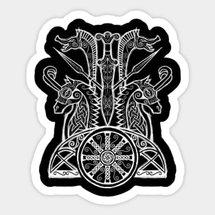 Celtic War Machine Sticker